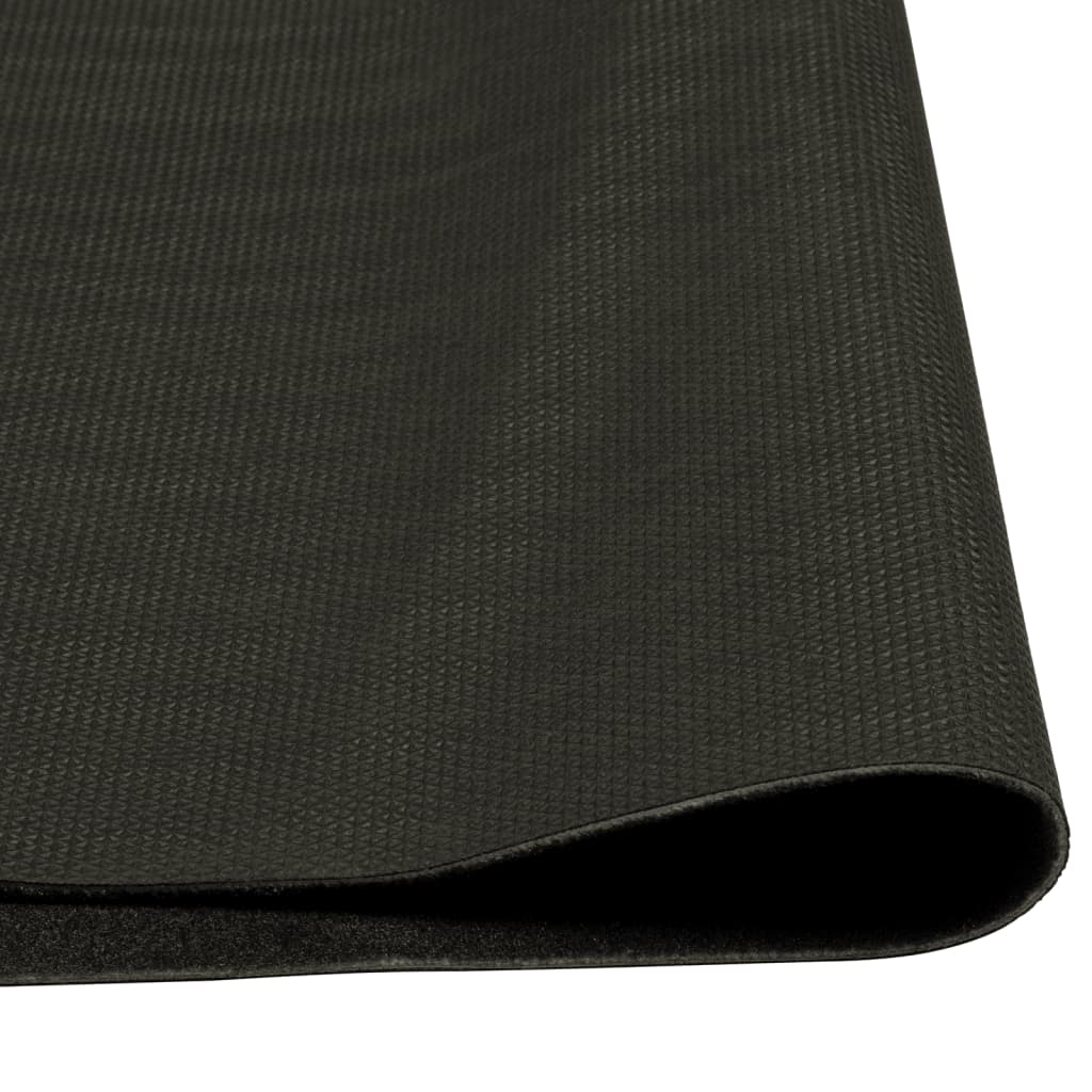 vidaXL Kitchen Rug Washable Coffee Text 60x180 cm Velvet
