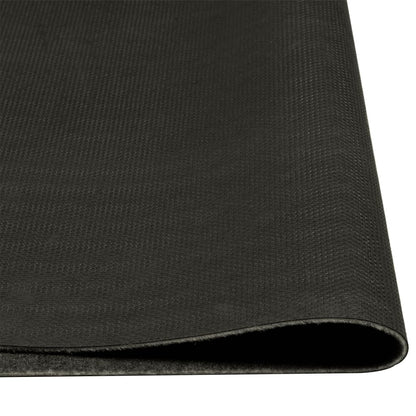 vidaXL Kitchen Rug Washable Wine Grey 60x180 cm Velvet