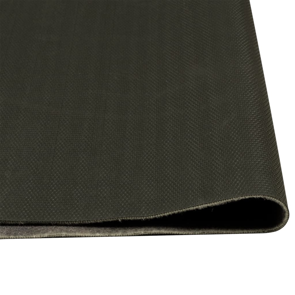 vidaXL Kitchen Rug Washable Wine Bottle 45x150 cm Velvet