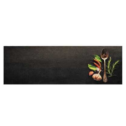 vidaXL Kitchen Rug Washable Spices 60x180 cm Velvet