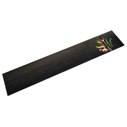 vidaXL Kitchen Rug Washable Spices 60x300 cm Velvet