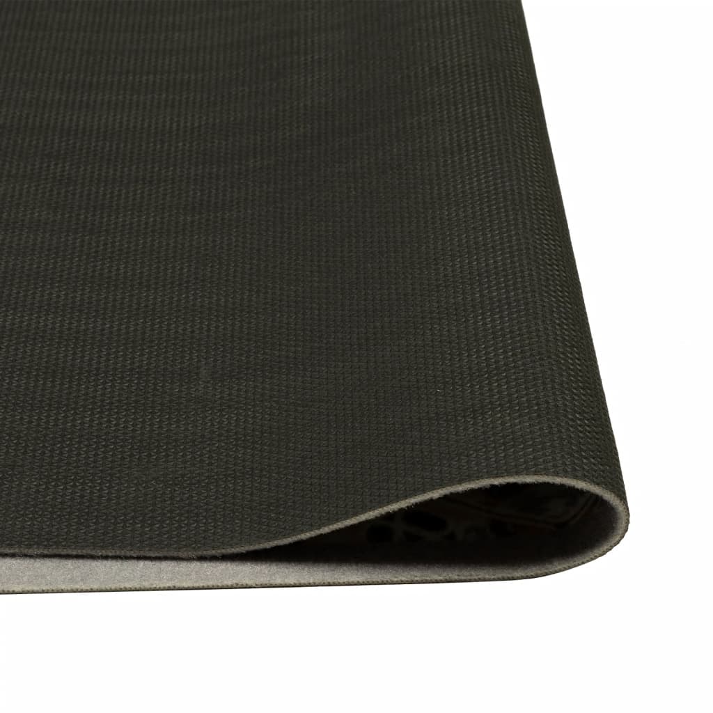 vidaXL Kitchen Rug Washable Hexagon Pastel 60x300 cm Velvet