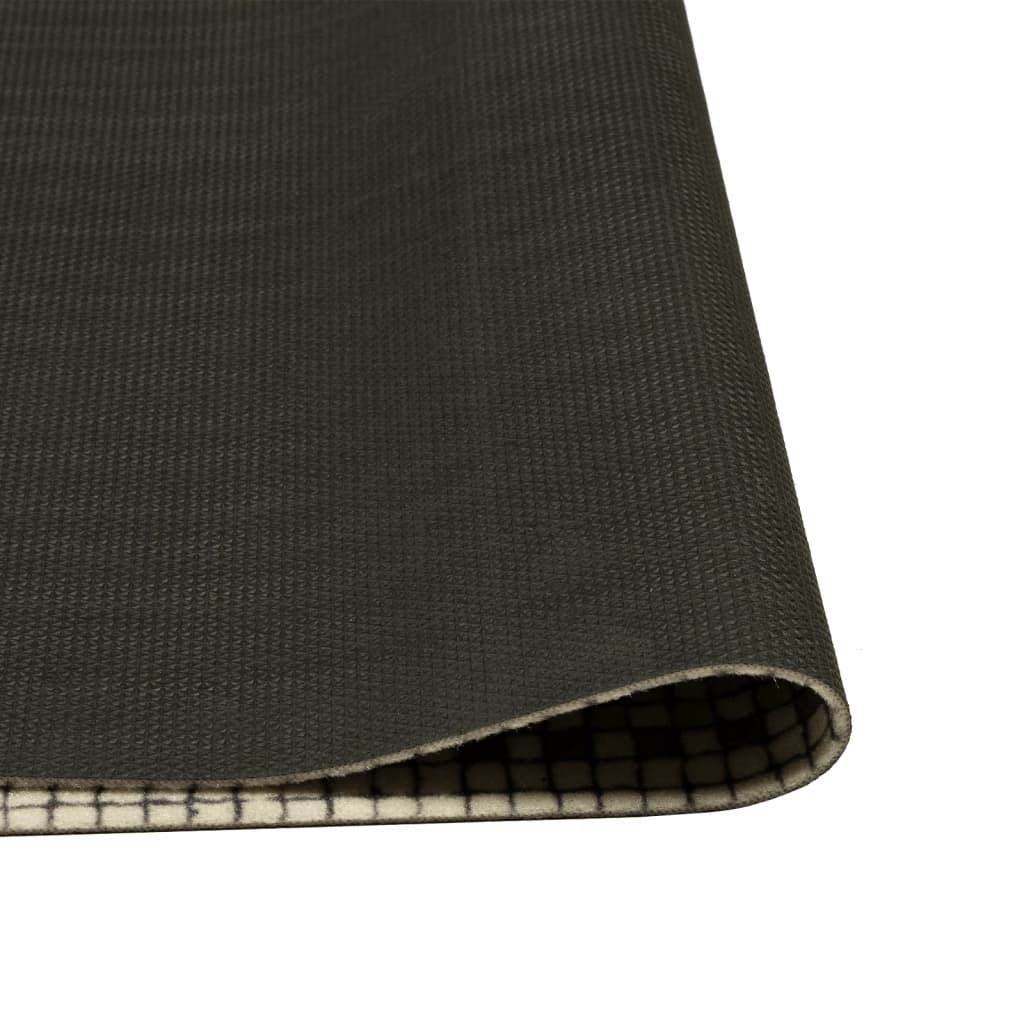 vidaXL Kitchen Rug Washable Capital Home 60x180 cm Velvet