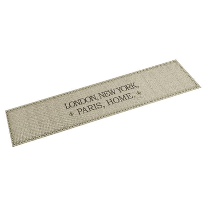 vidaXL Kitchen Rug Washable Capital Home 60x300 cm Velvet