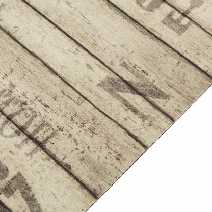 vidaXL Kitchen Rug Washable Fence 45x150 cm Velvet