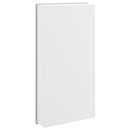 vidaXL Shower Niche Matt White 32x62x9 cm Stainless Steel