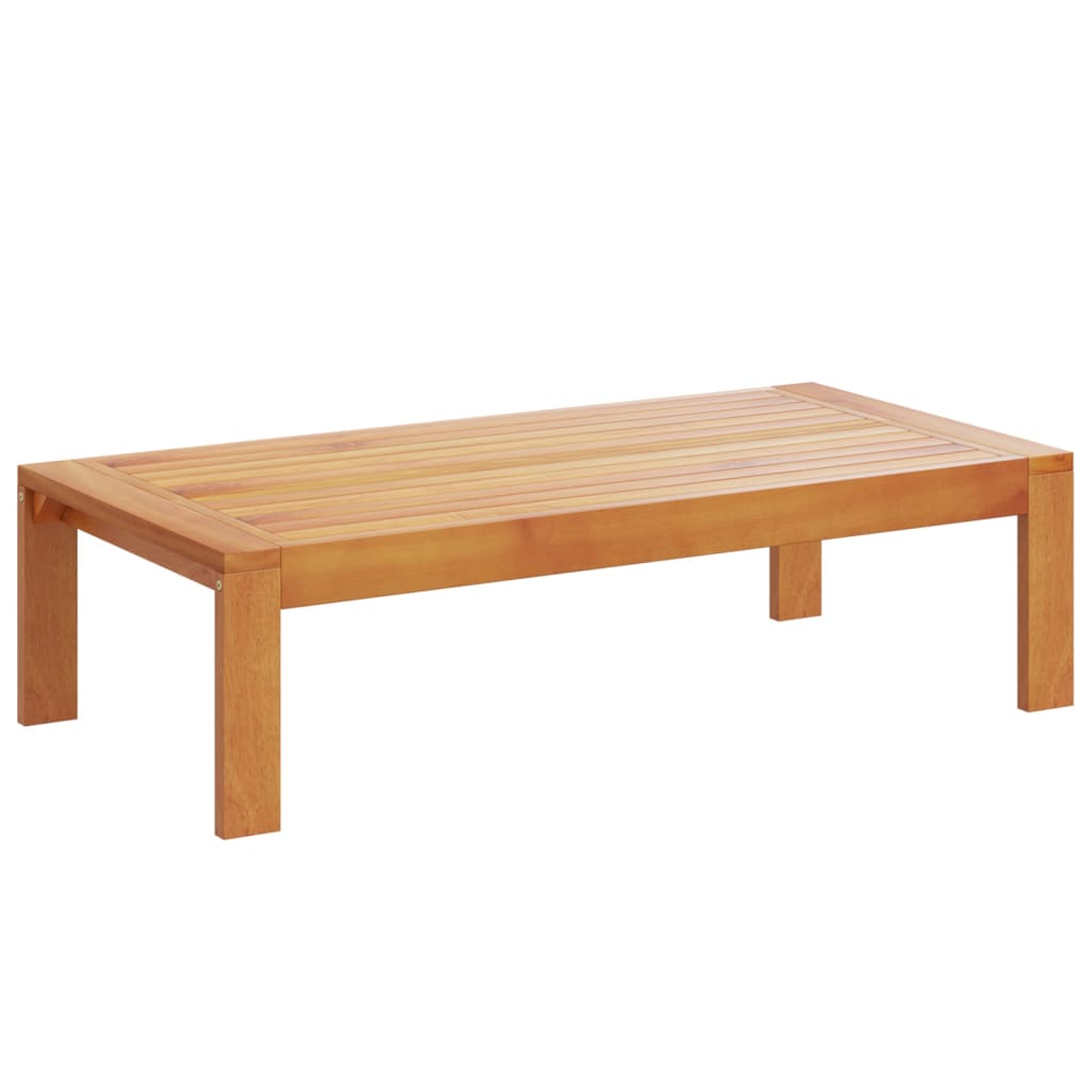 vidaXL 3 Piece Garden Sofa Set with Cushions Solid Wood Acacia