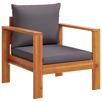 vidaXL 5 Piece Garden Sofa Set with Cushions Solid Wood Acacia