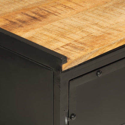 vidaXL Bathroom Furniture Set | Natural wood, Black
