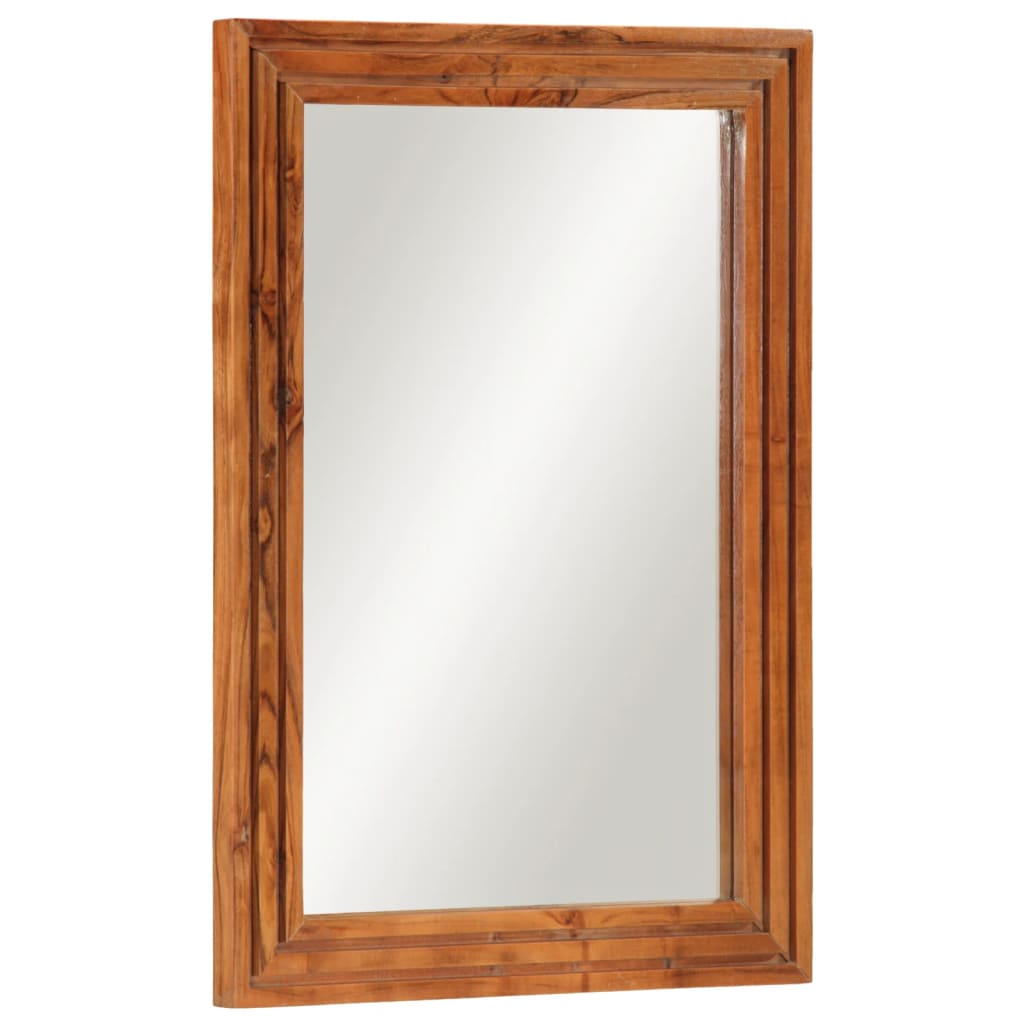 vidaXL 2 Piece Bathroom Furniture Set Solid Wood Acacia