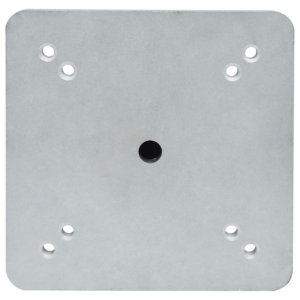 vidaXL In-Ground Parasol Base with Rod 16x16x52 cm Steel