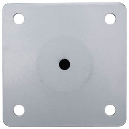vidaXL Parasol Base for Ø38/48 mm Pole Silver Steel