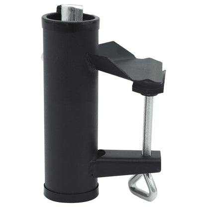 vidaXL Umbrella Clamps for Balcony 2 pcs 25-38 mm Steel