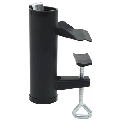 vidaXL Umbrella Clamps for Balcony 2 pcs 25-38 mm Steel