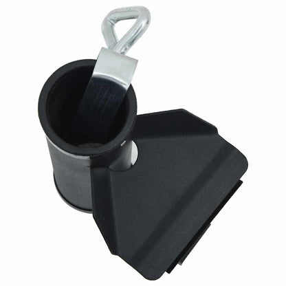 vidaXL Umbrella Clamps for Balcony 2 pcs 25-38 mm Steel