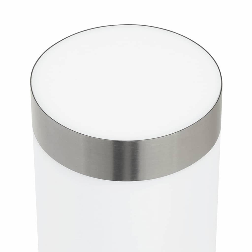 vidaXL Outdoor Wall Light with Sensor Silver Stainless Steel IP44