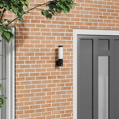 vidaXL Outdoor Wall Light Black 12 x 8.5 x 29 cm