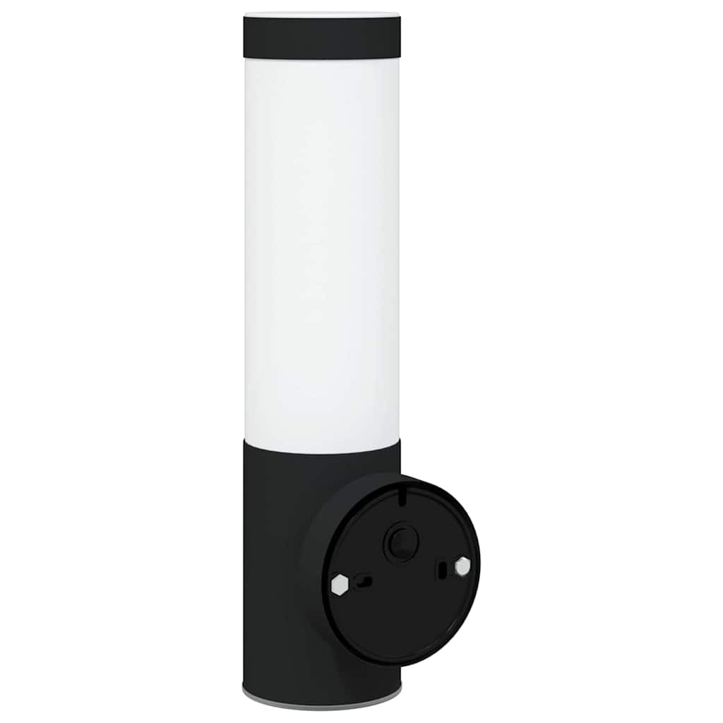 vidaXL Outdoor Wall Light Black 12 x 8.5 x 29 cm