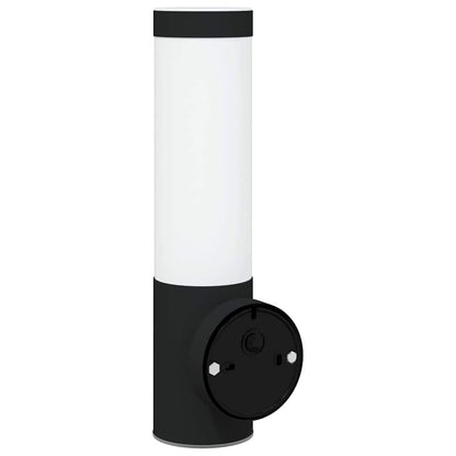 vidaXL Outdoor Wall Light Black 12 x 8.5 x 29 cm
