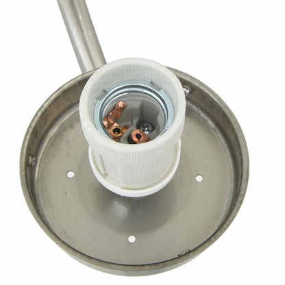vidaXL Outdoor Wall Light Silver 29 x 25 x 33 cm