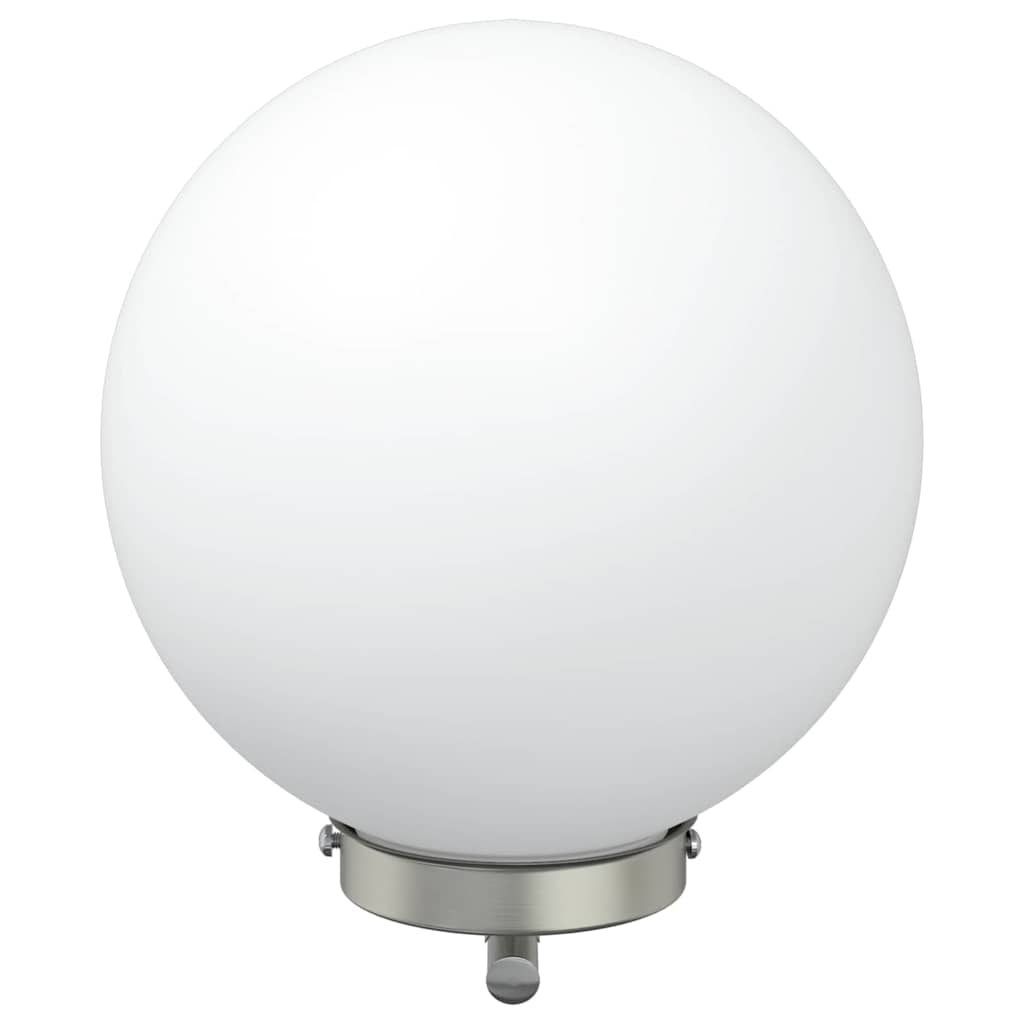 vidaXL Outdoor Wall Light Silver 29 x 25 x 33 cm