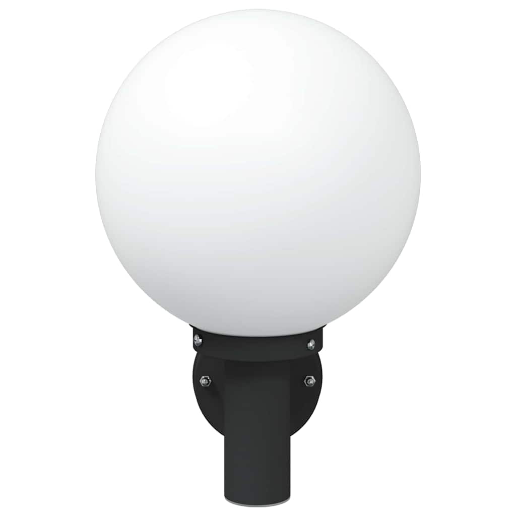 vidaXL Outdoor Wall Light Black 28 x 25 x 38 cm Stainless steel