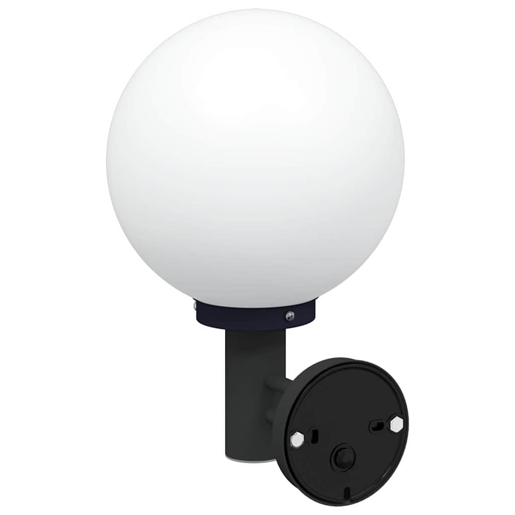 vidaXL Outdoor Wall Light 2 pcs Black 28 x 25 x 38 cm