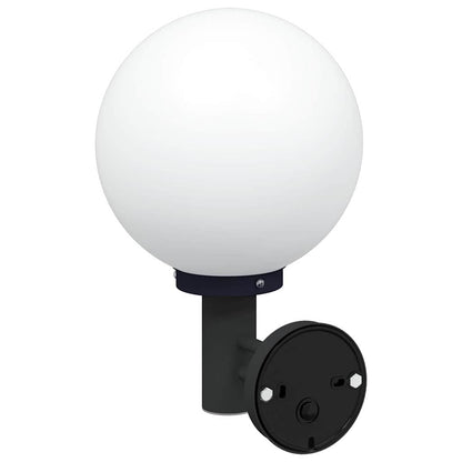 vidaXL Outdoor Wall Light 2 pcs Black 28 x 25 x 38 cm