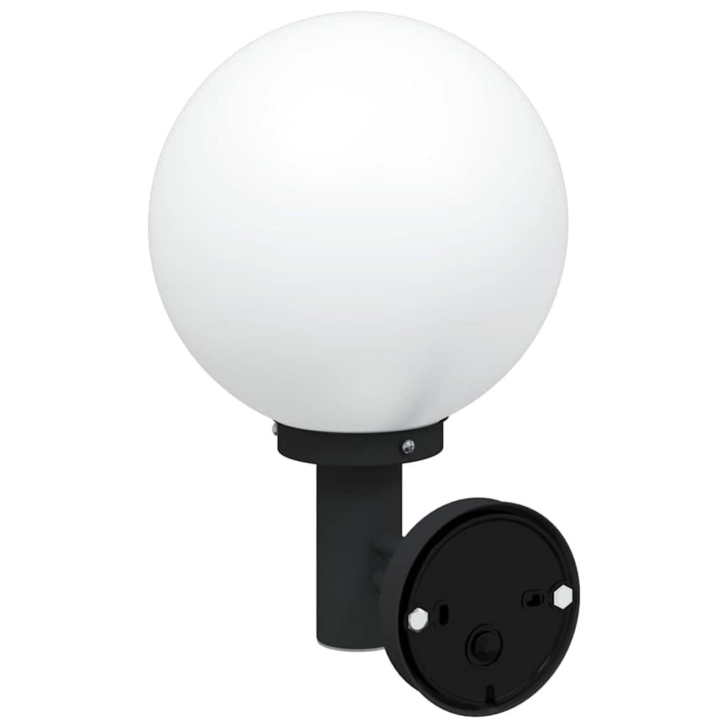 vidaXL Outdoor Wall Light 2 pcs Black 28 x 25 x 38 cm