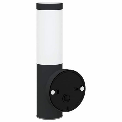 vidaXL Outdoor Wall Light Black 15 x 7.5 x 33 cm