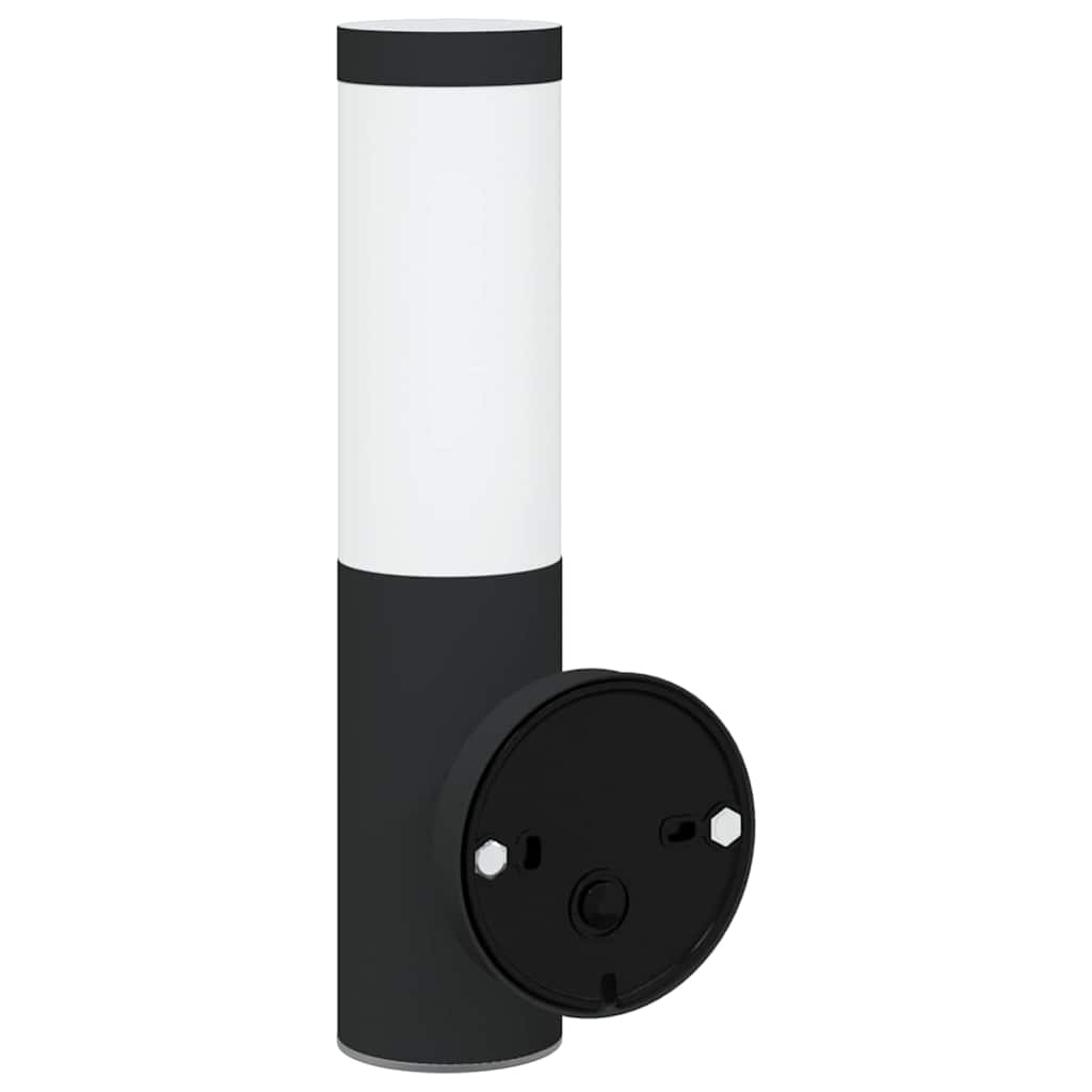 vidaXL Outdoor Wall Light 2 pcs Black 15 x 7.5 x 33 cm