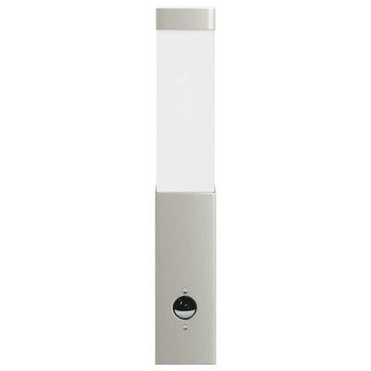 vidaXL Outdoor Wall Light Silver 10.5 x 6 x 33 cm