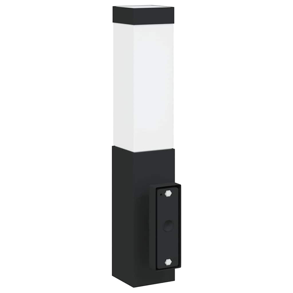 vidaXL Outdoor Wall Light Black 10.5 x 6 x 33 cm