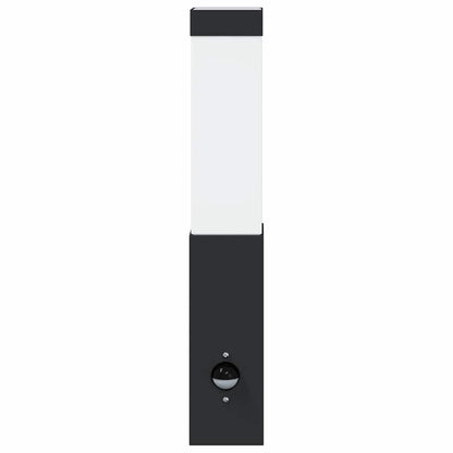 vidaXL Outdoor Wall Light Black 10.5 x 6 x 33 cm