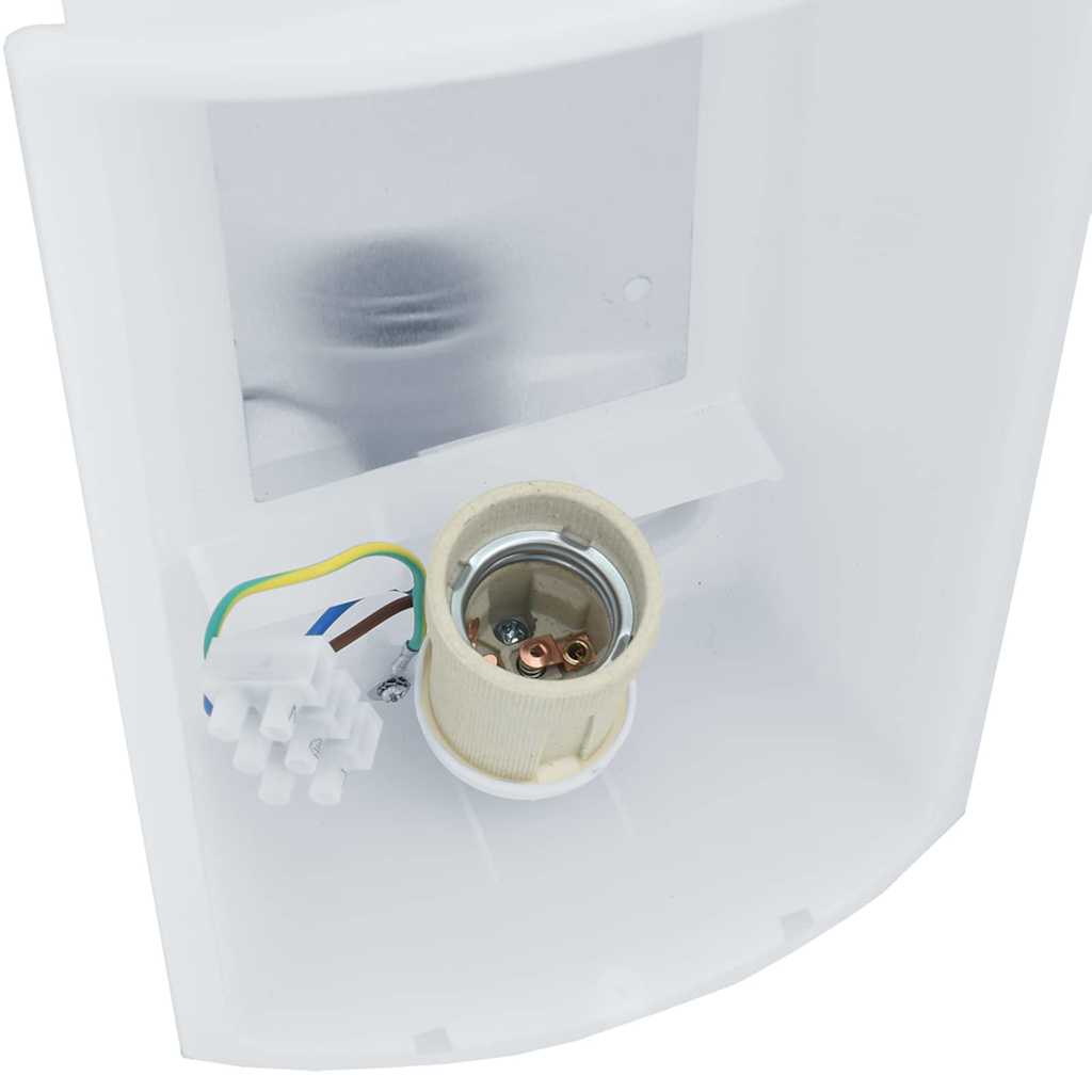 vidaXL Outdoor Wall Light 2 pcs Silver 23.5 x 9 x 26 cm