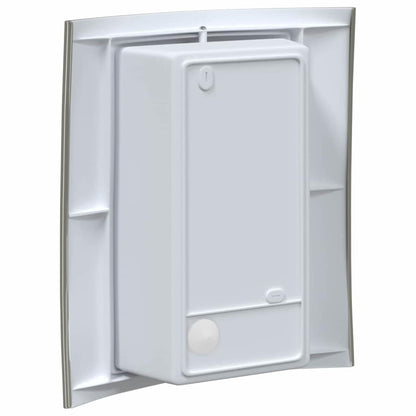 vidaXL Outdoor Wall Light Silver 23.5 x 9 x 26 cm