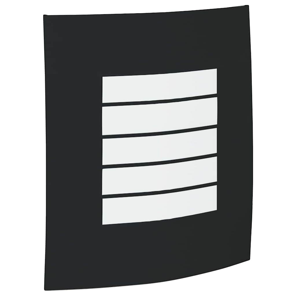 vidaXL Outdoor Wall Light Black 23.5 x 9 x 26 cm