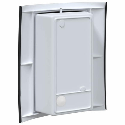 vidaXL Outdoor Wall Light Black 23.5 x 9 x 26 cm