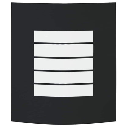 vidaXL Outdoor Wall Light Black 23.5 x 9 x 26 cm