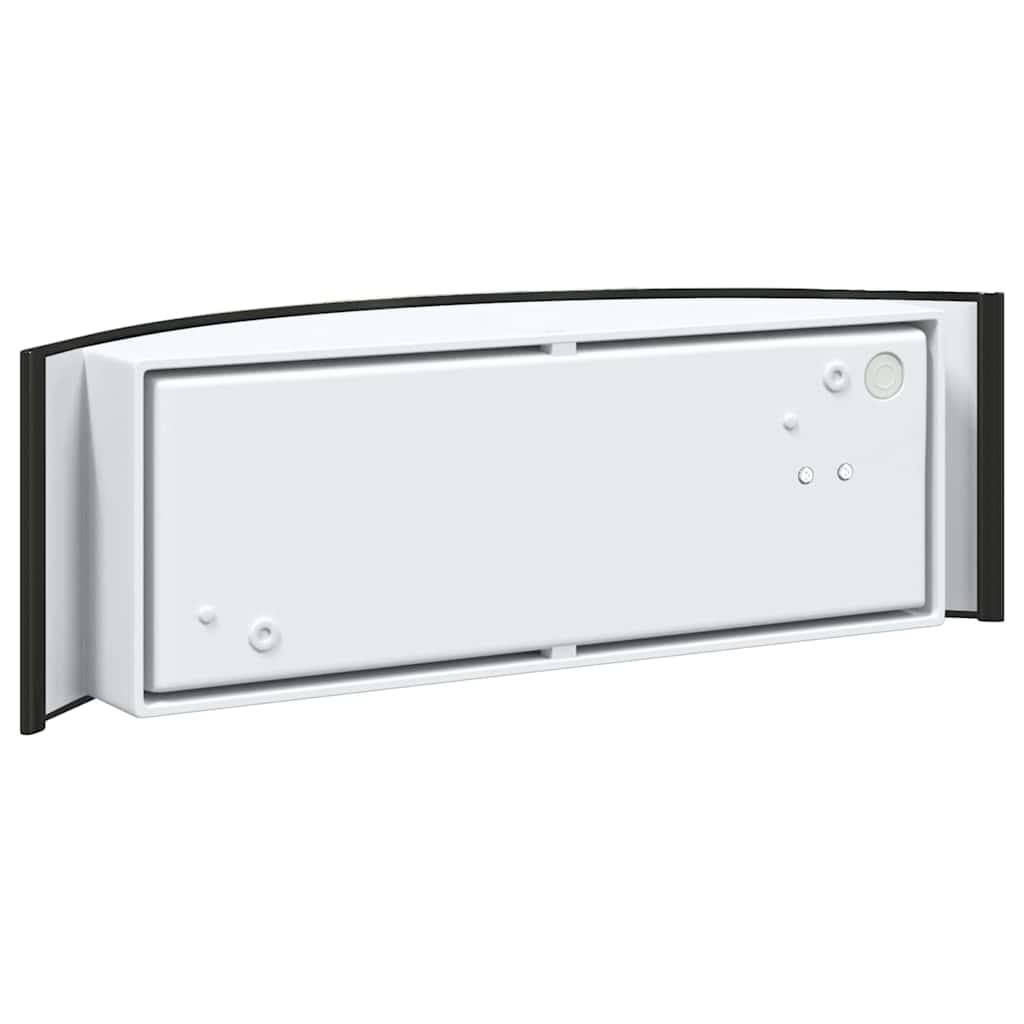 vidaXL Outdoor Wall Light Black Stainless Steel IP44