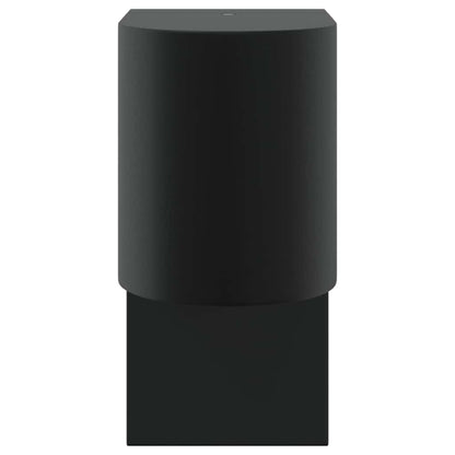 vidaXL Outdoor Wall Light Black 12 x 7 x 15 cm Stainless Steel