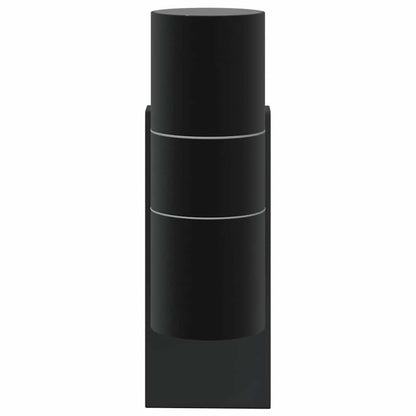 vidaXL Outdoor Wall Light 2 pcs Black 7 x 10 x 22 cm
