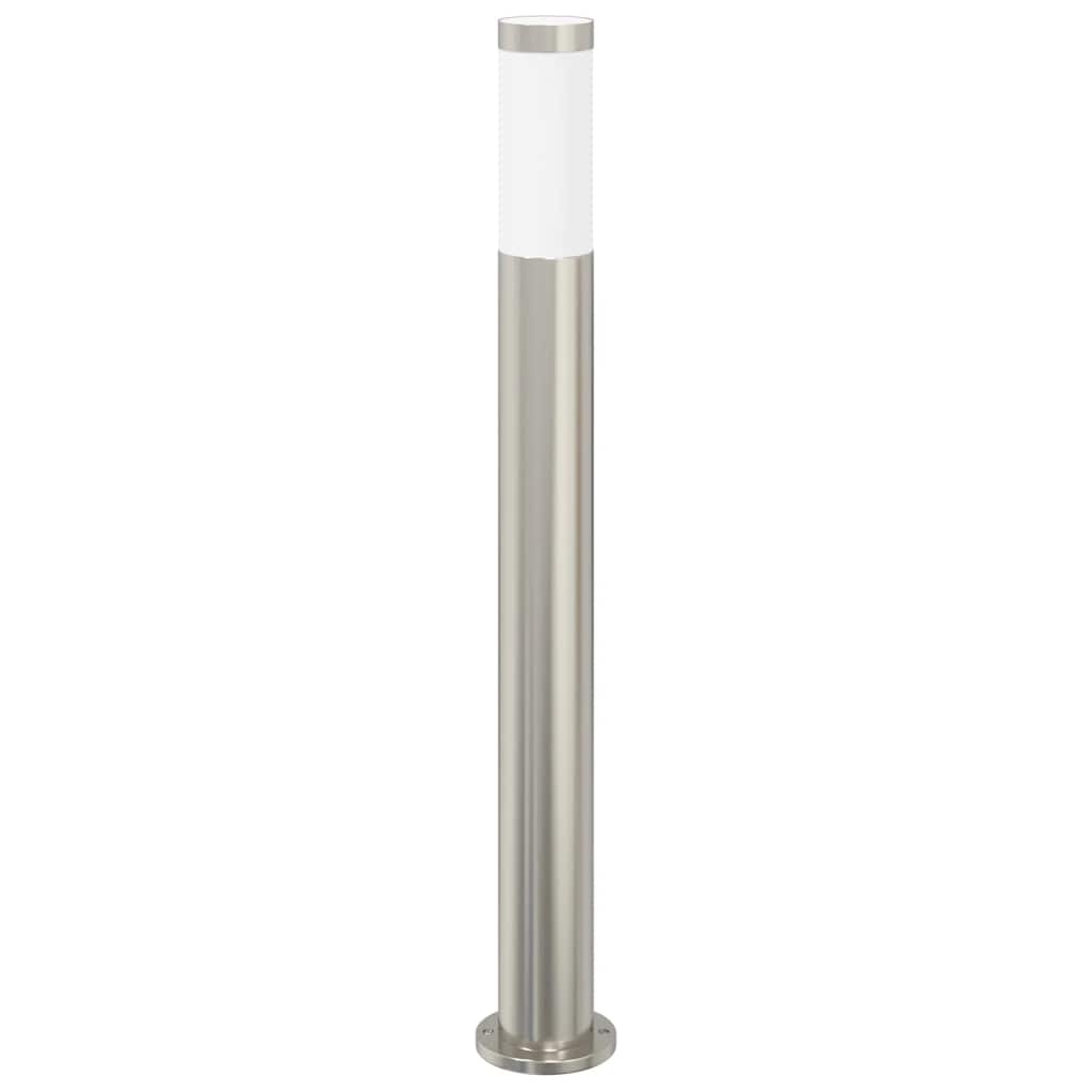 vidaXL Bollard Lights 3pcs 80 cm Stainless Steel IP44