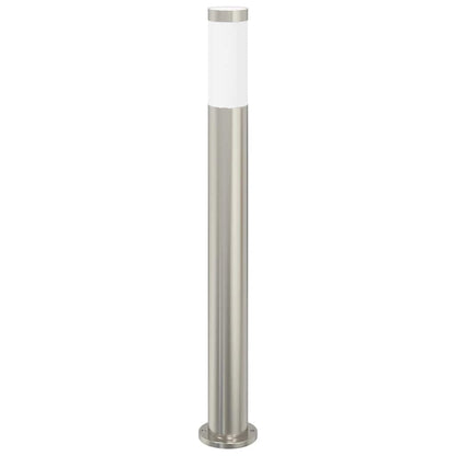 vidaXL Bollard Lights 3pcs 80 cm Stainless Steel IP44