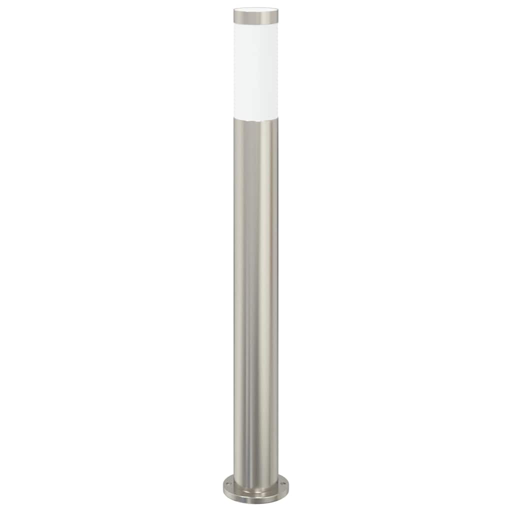 vidaXL Bollard Lights 3pcs 80 cm Stainless Steel IP44