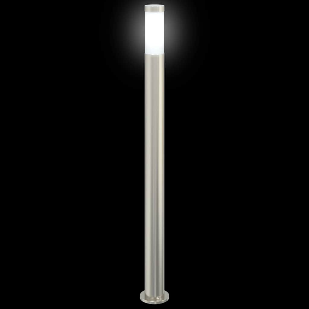 vidaXL Bollard Light 110 cm Stainless Steel IP44