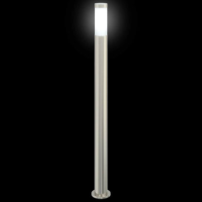 vidaXL Bollard Light 110 cm Stainless Steel IP44