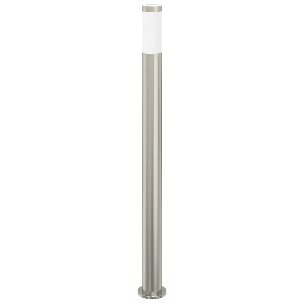 vidaXL Bollard Lights 3pcs 110 cm Stainless Steel IP44