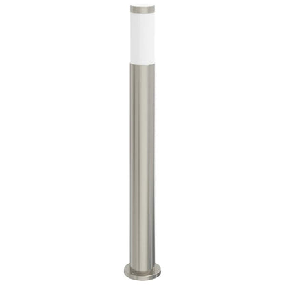 vidaXL Bollard Light with Sensor 80 cm Stainless Steel IP44