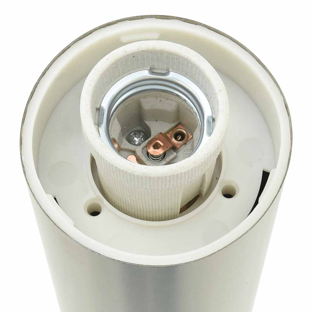 vidaXL Bollard Light with Outlet 50 cm Stainless Steel IP44